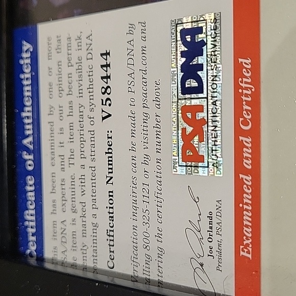 Autograph GORDIE HOWE- 8X10 Autograph with inscription and PSA Authentic! - Picture 4 of 4